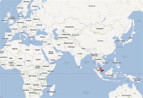 dünya haritası singapur